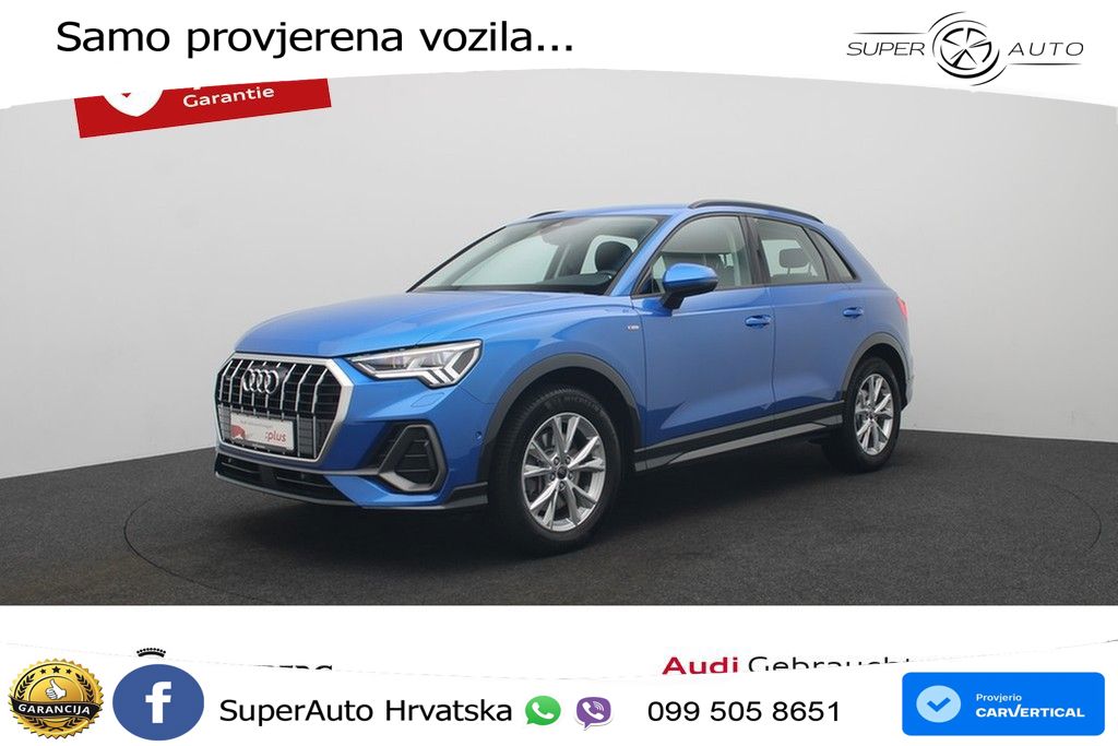 Audi Q3 45 TFSI (245 KS) quattro S tronic S line MATRIX+GR SJED+KAM