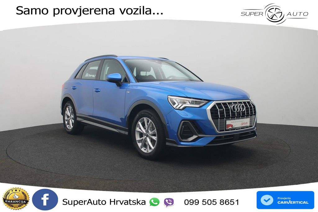 Audi Q3 45 TFSI (245 KS) quattro S tronic S line MATRIX+GR SJED+KAM