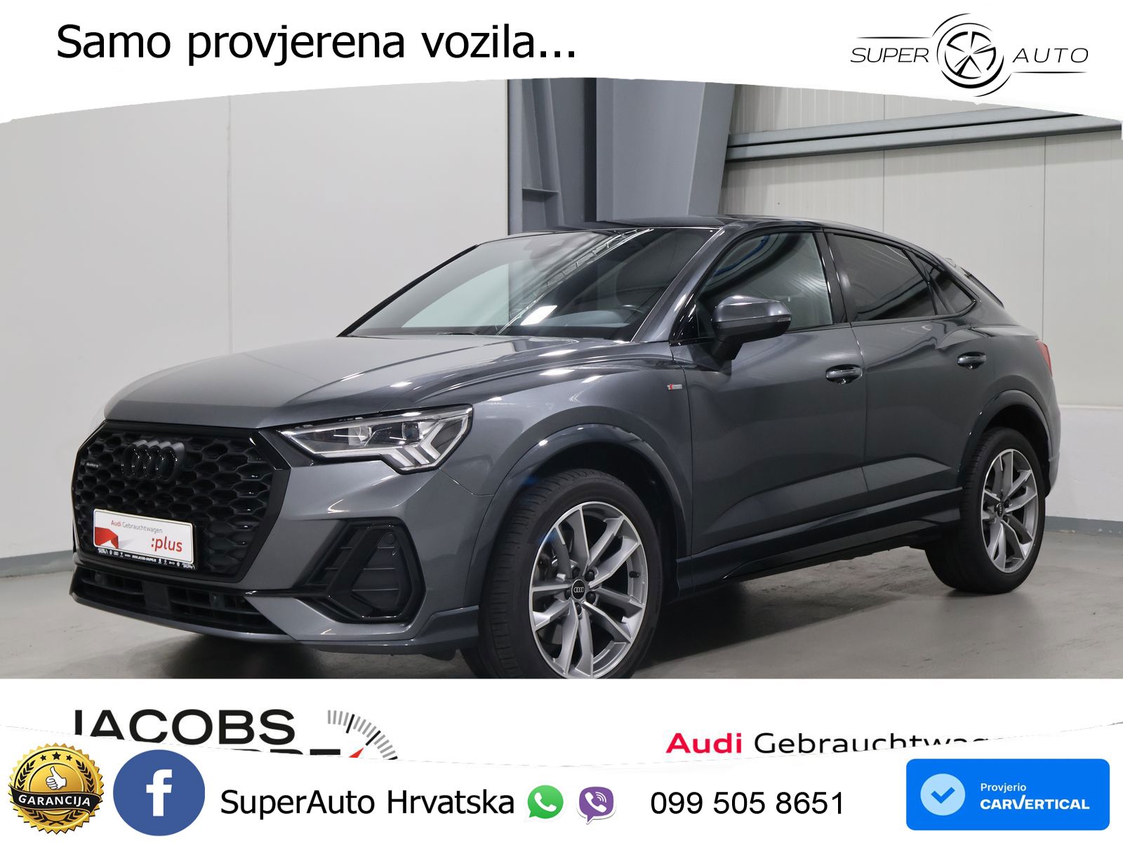 Audi Q3 Sportback 40 TDI (200 KS) quattro S tronic S line