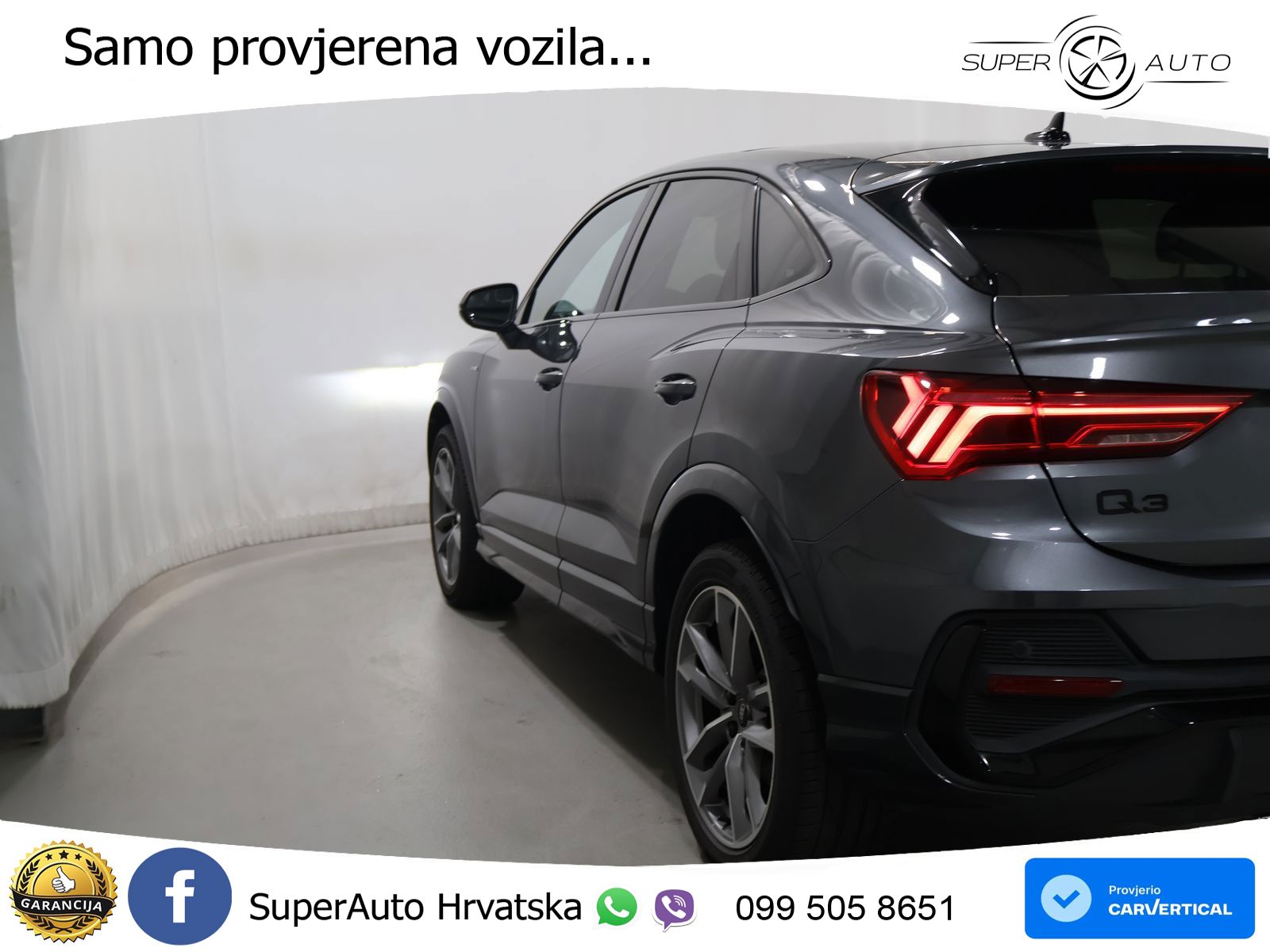 Audi Q3 Sportback 40 TDI (200 KS) quattro S tronic S line