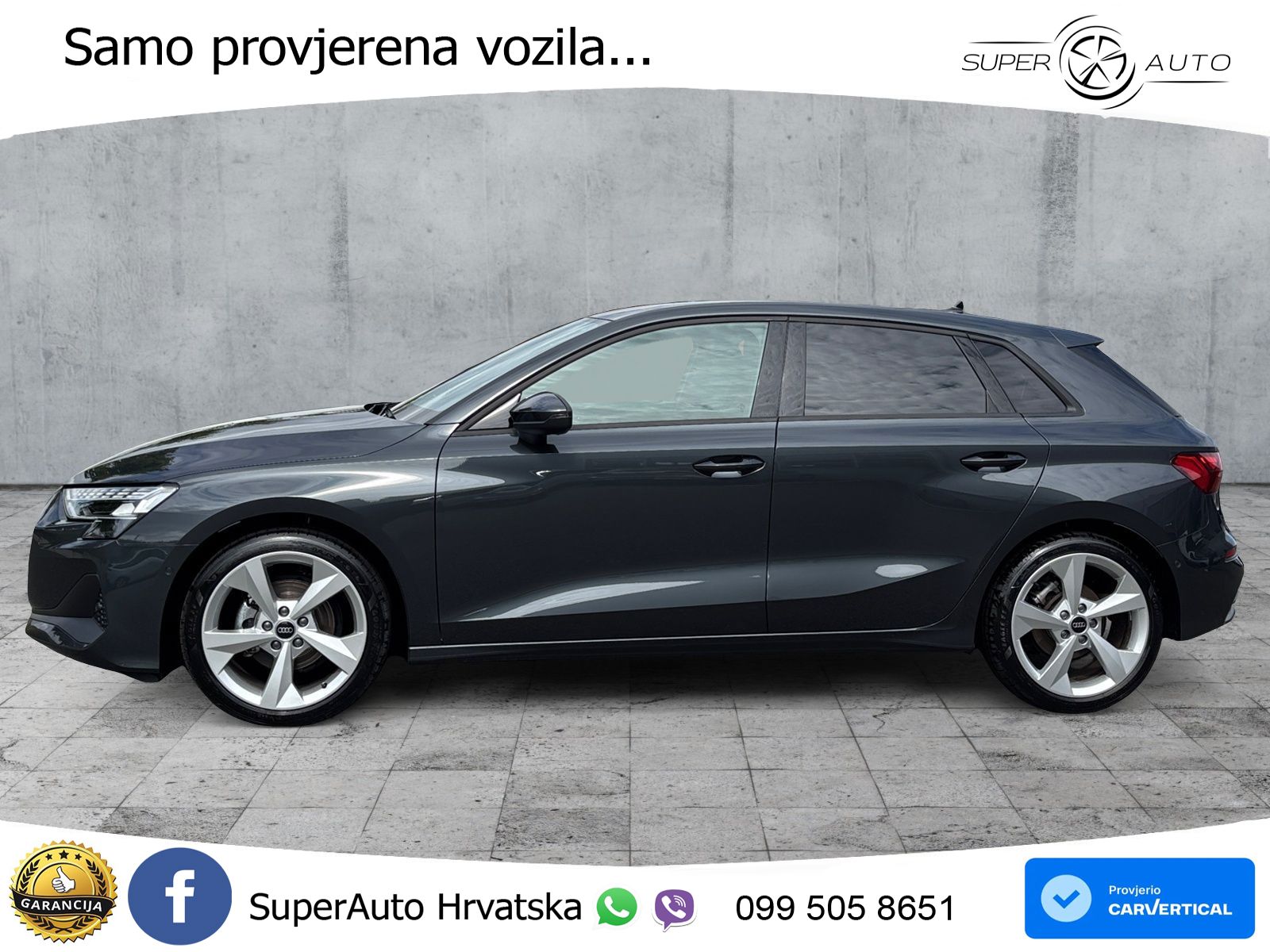 Audi A3 30 TDI (116 KS) LED+GR SJED+ACC