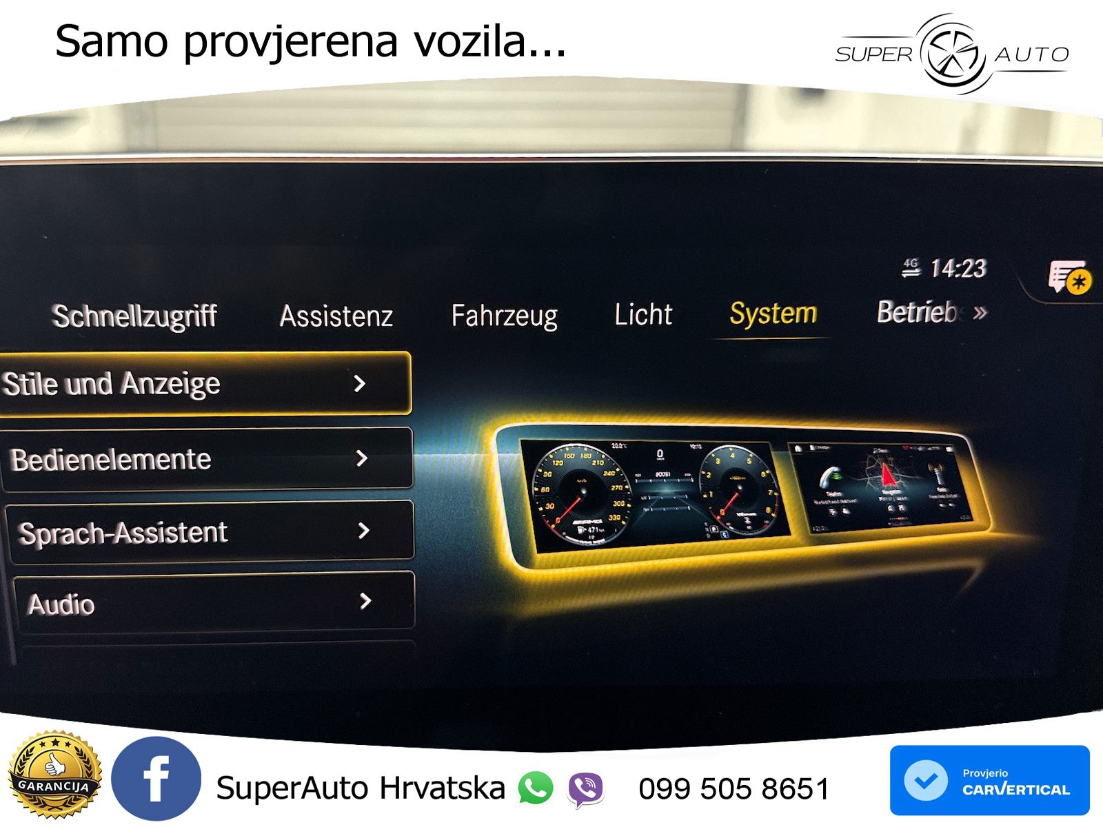 Mercedes GLC Coupe AMG 63 V8 (476 KS) 4MATIC+ MCT ZRAČNI+ACC+GR SJED+KAM