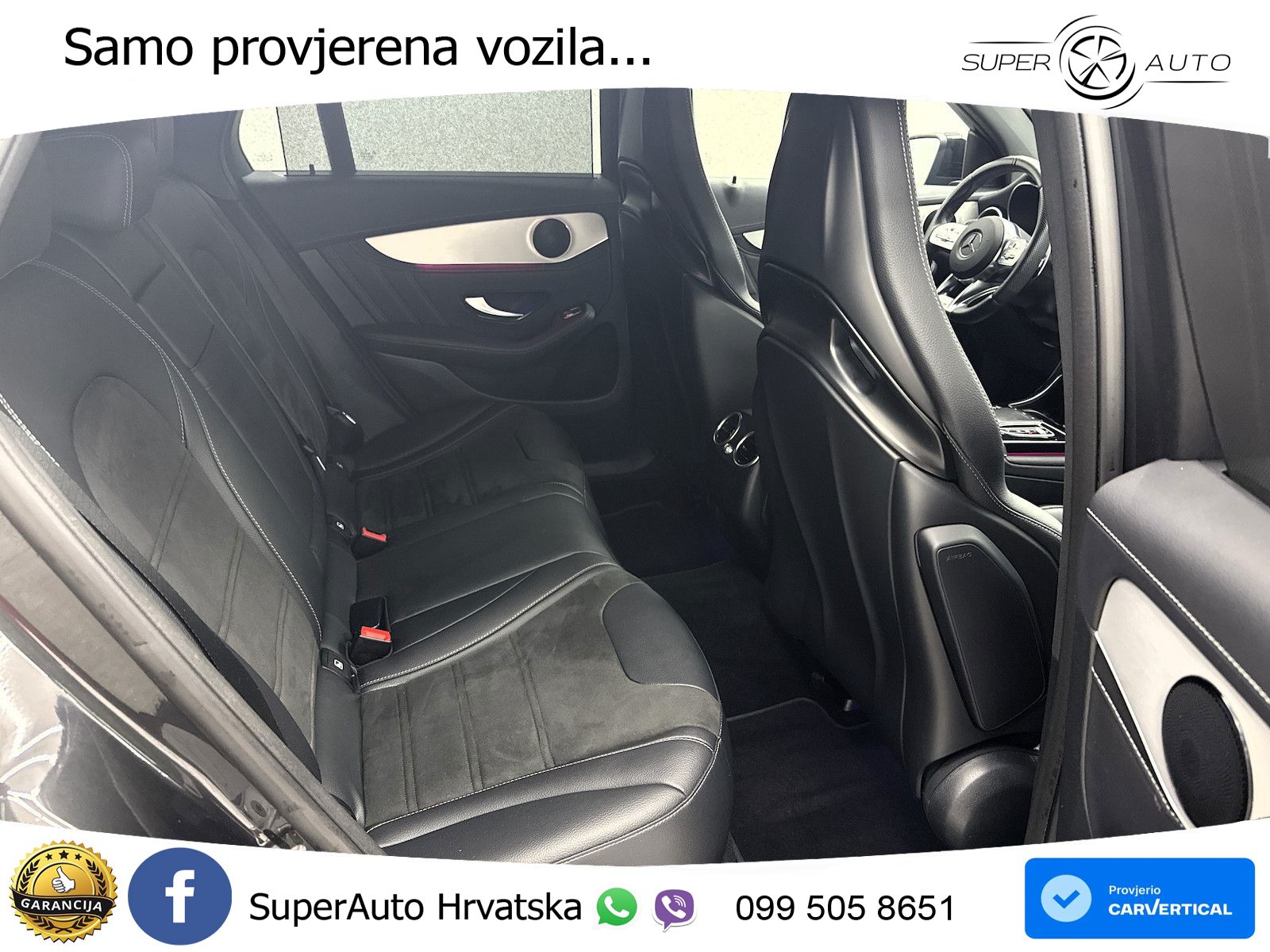Mercedes GLC Coupe AMG 63 V8 (476 KS) 4MATIC+ MCT ZRAČNI+ACC+GR SJED+KAM