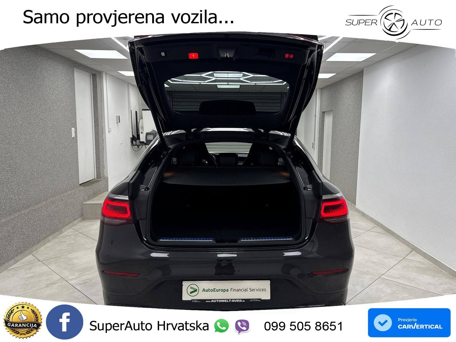 Mercedes GLC Coupe AMG 63 V8 (476 KS) 4MATIC+ MCT ZRAČNI+ACC+GR SJED+KAM