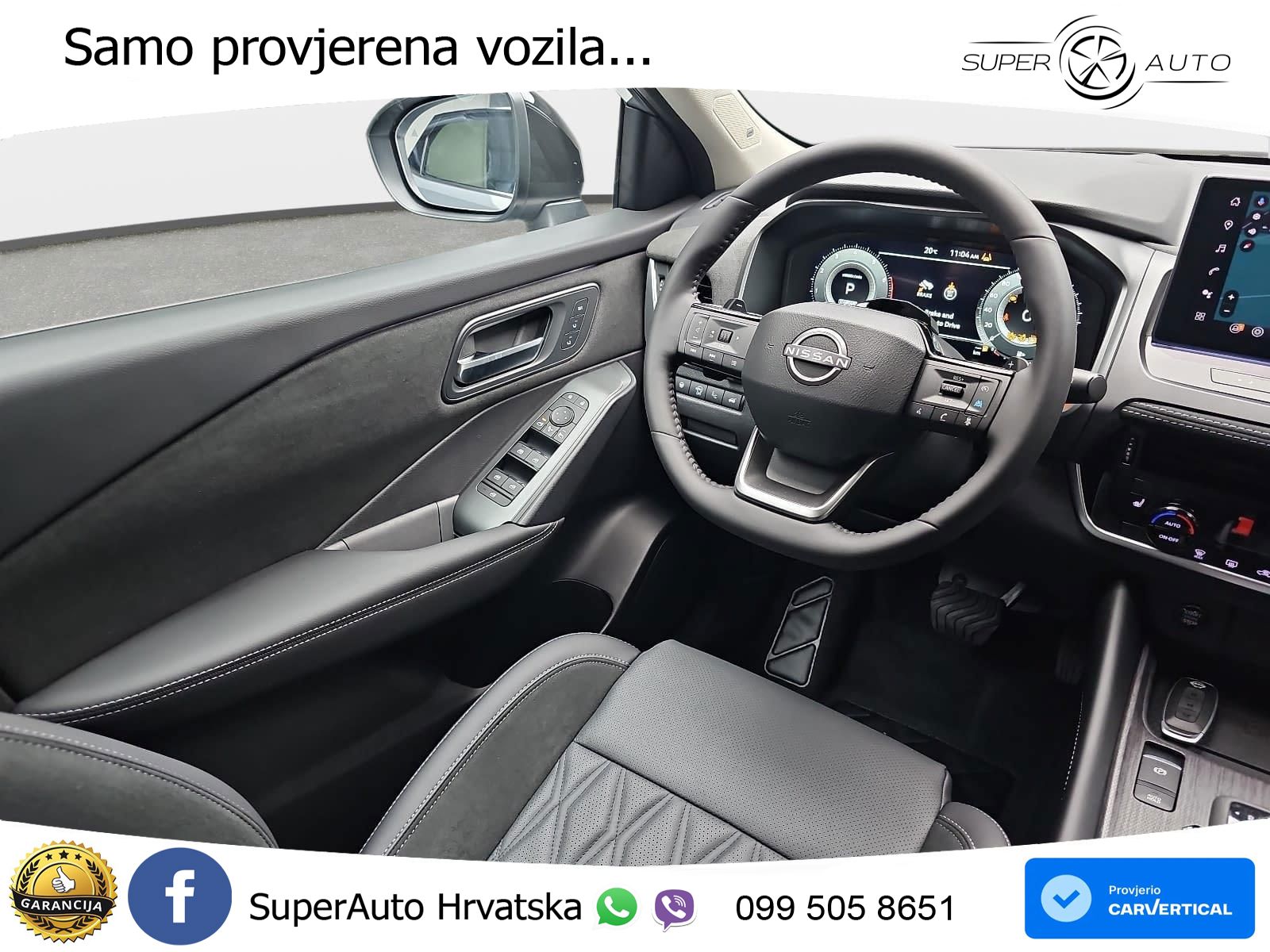 Nissan Qashqai 1.3 DIG-T (158 KS) Xtronic Tekna LED+GR SJED+ACC