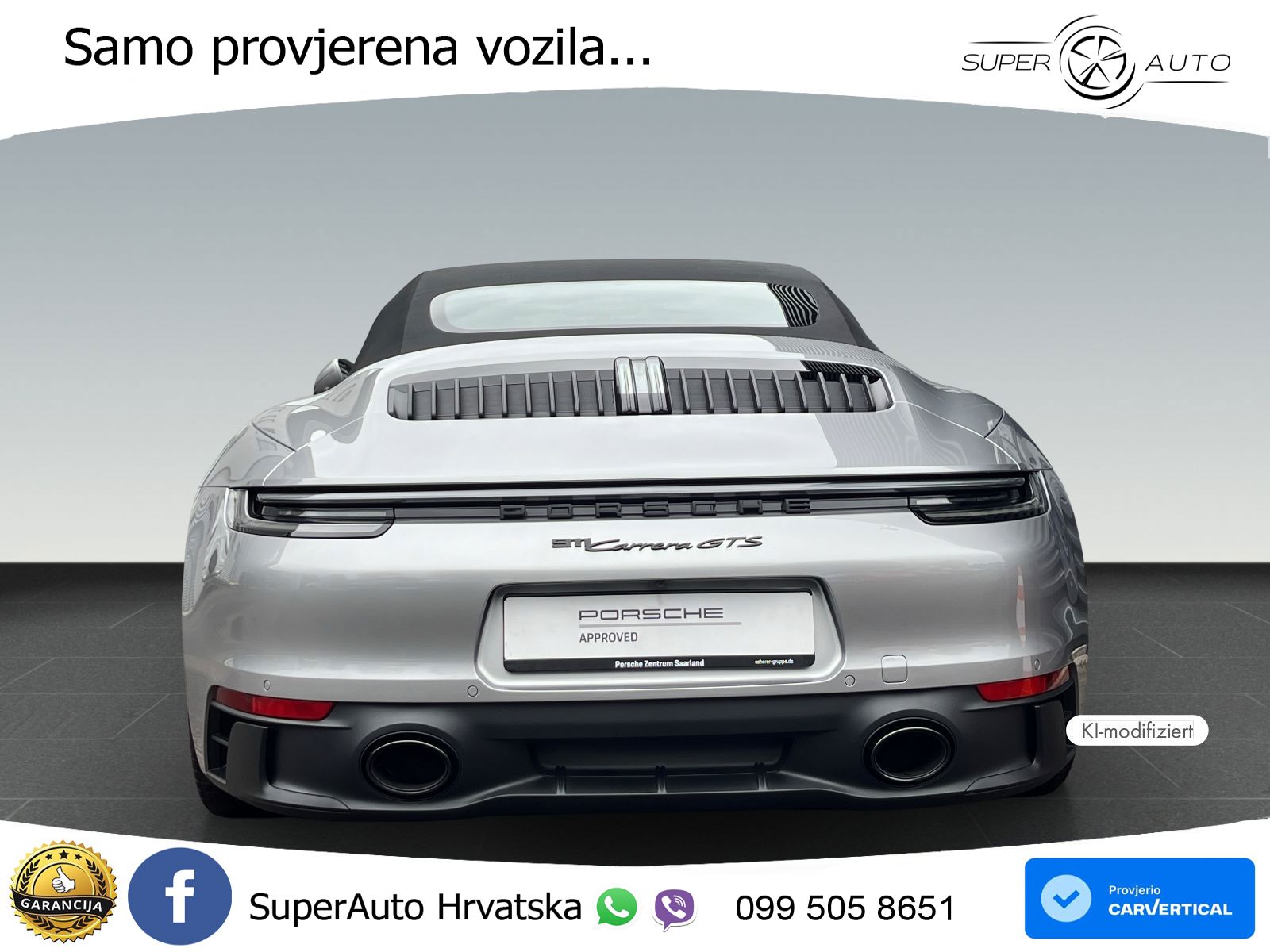 Porsche 911 Carrera GTS Cabriolet 3.0 (480 KS) PDK MATRIX+GR SJED+KAM