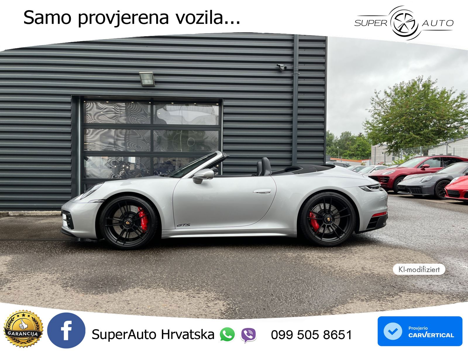 Porsche 911 Carrera GTS Cabriolet 3.0 (480 KS) PDK MATRIX+GR SJED+KAM