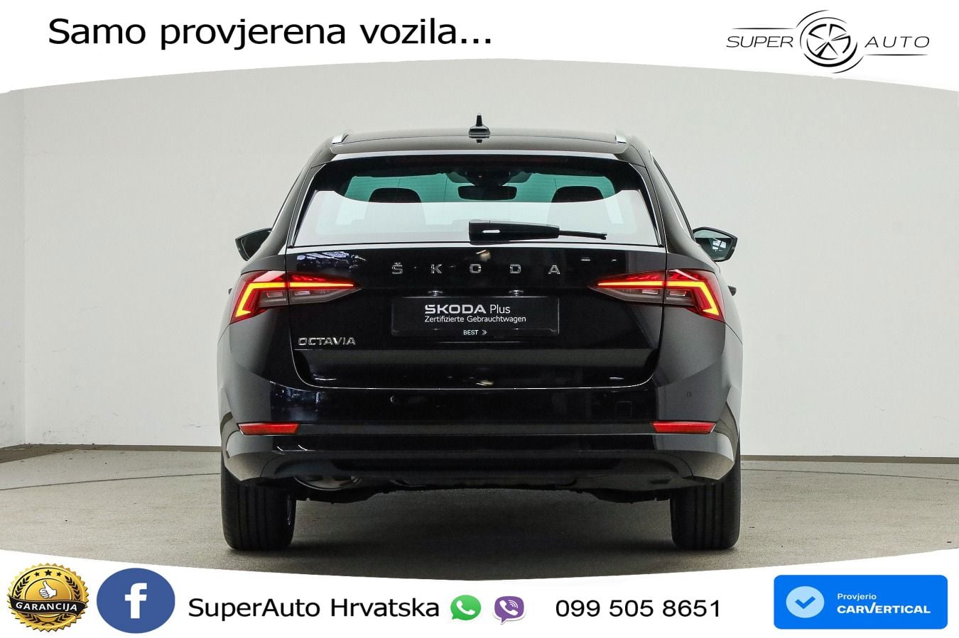 Škoda Octavia Combi 2.0 TDI (150 KS) DSG LED+GR SJED+ACC