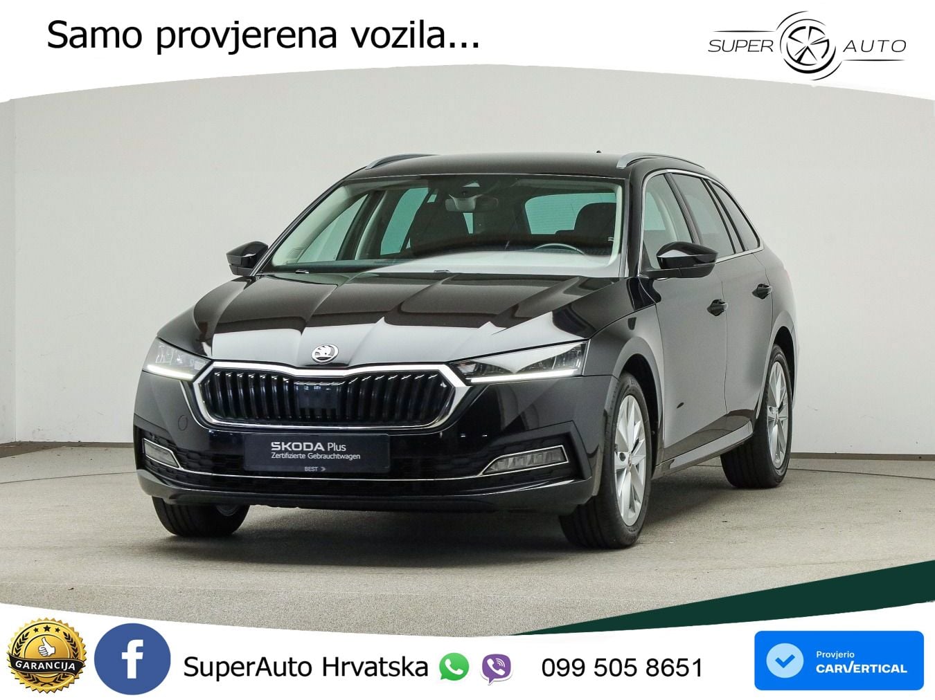 Škoda Octavia Combi 2.0 TDI (150 KS) DSG LED+GR SJED+ACC