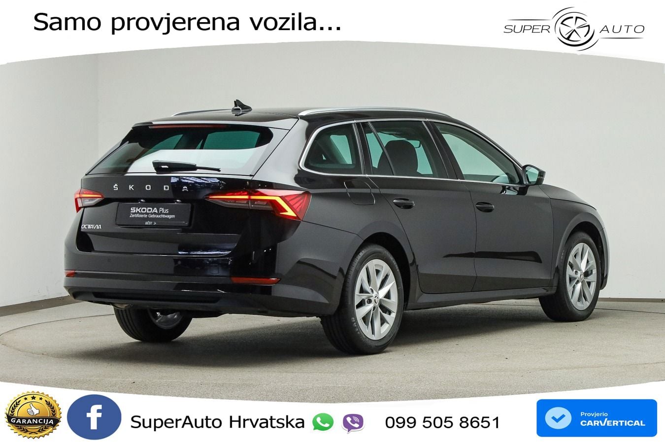Škoda Octavia Combi 2.0 TDI (150 KS) DSG LED+GR SJED+ACC