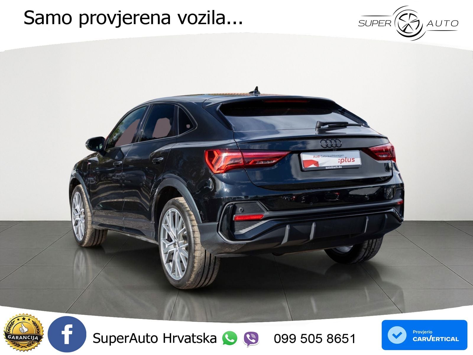 Audi Q3 Sportback 45 TFSIe (245 KS) S tronic S line LED+GR SJED+ACC