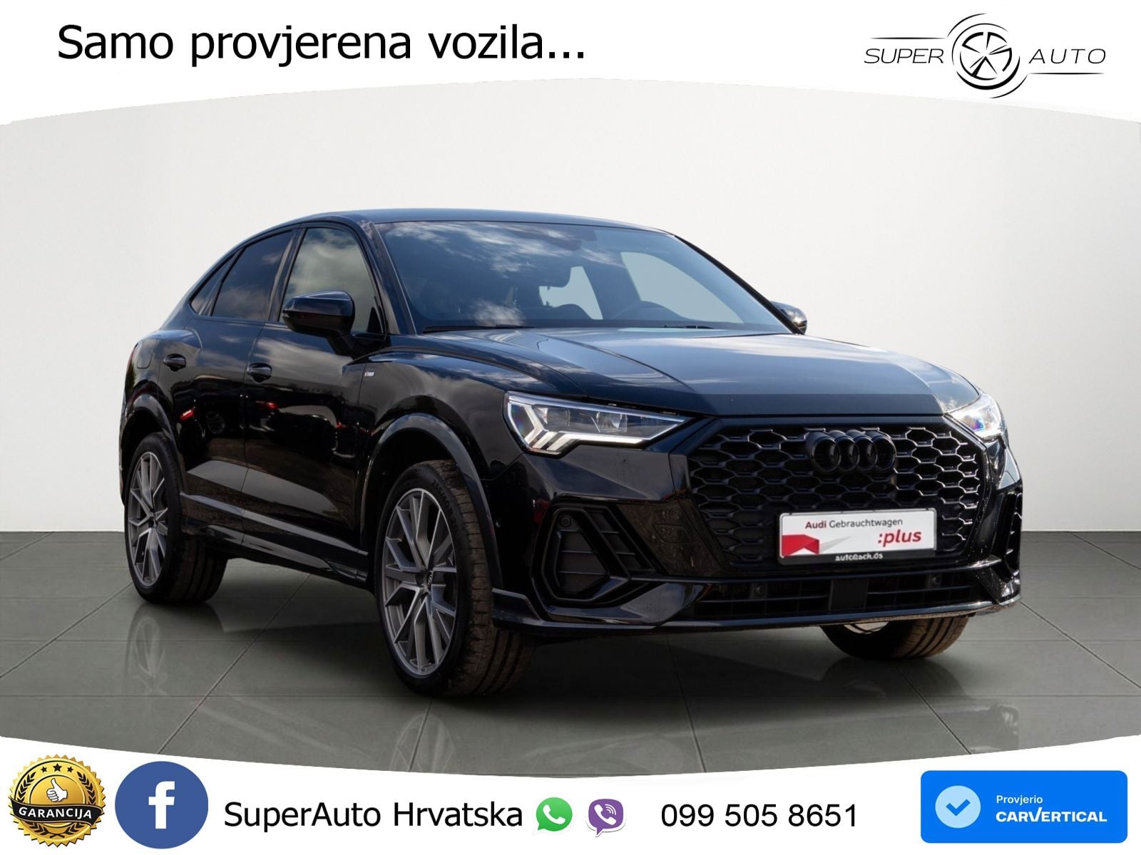 Audi Q3 Sportback 45 TFSIe (245 KS) S tronic S line LED+GR SJED+ACC