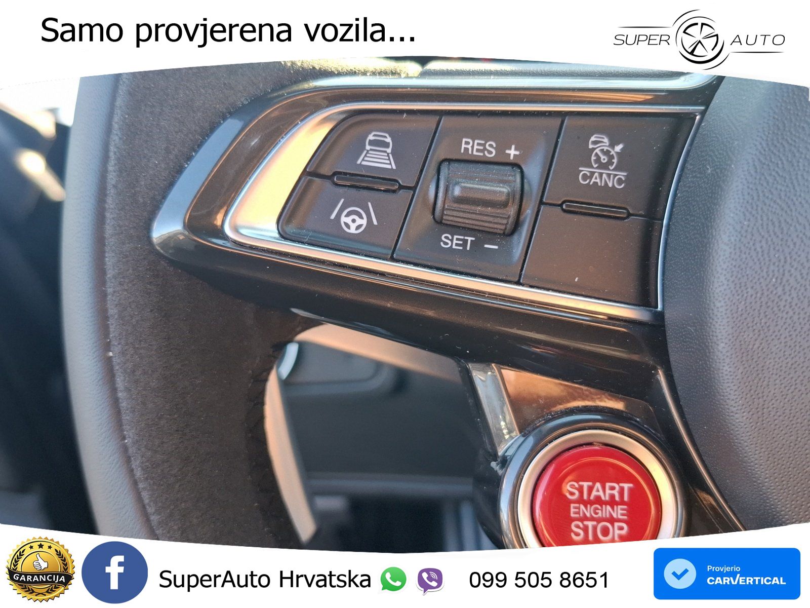 Alfa Romeo Giulia Quadrifoglio 2.9 V6 Bi-Turbo (520 KS) Automatic LED+GR SJED+ACC