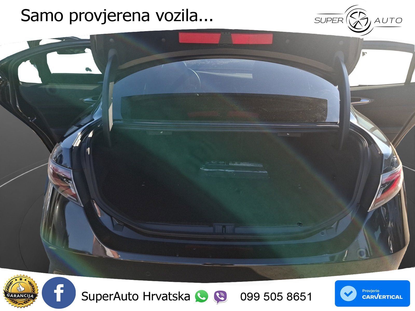 Alfa Romeo Giulia Quadrifoglio 2.9 V6 Bi-Turbo (520 KS) Automatic LED+GR SJED+ACC