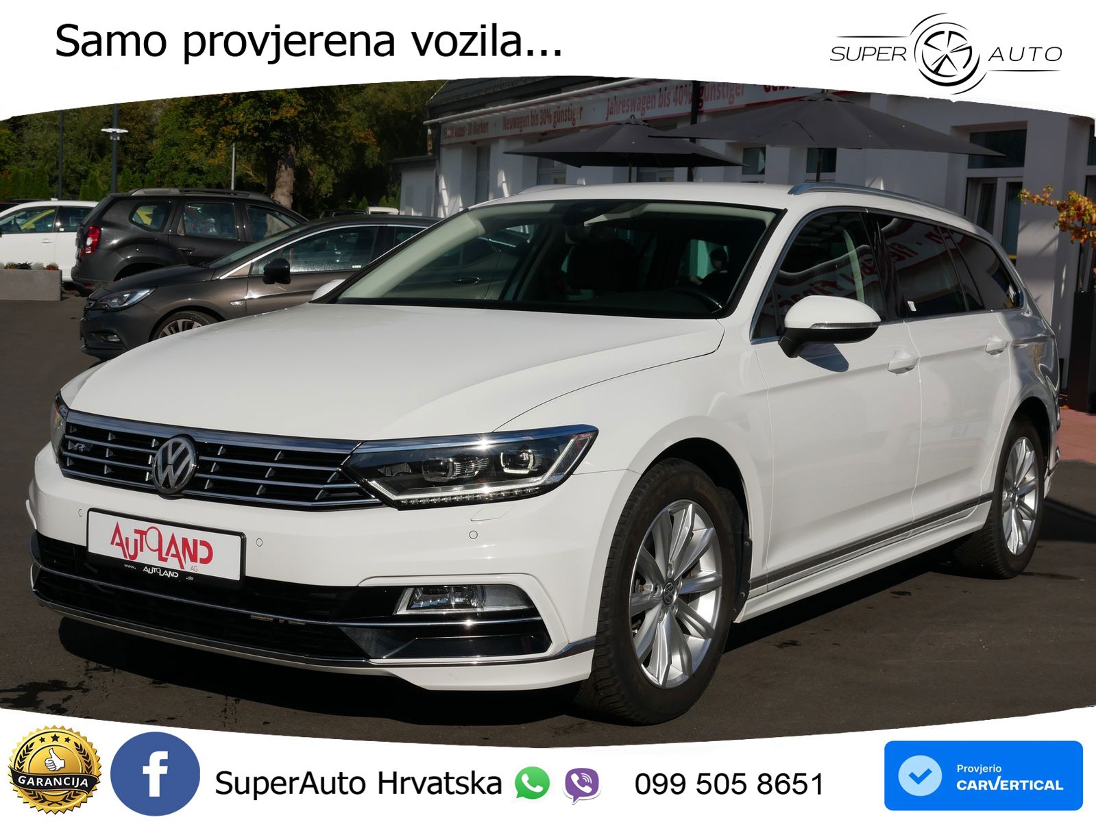 Volkswagen Passat Variant 1.5 TSI (150 KS) DSG ACT R-Line LED+GR SJED+ACC