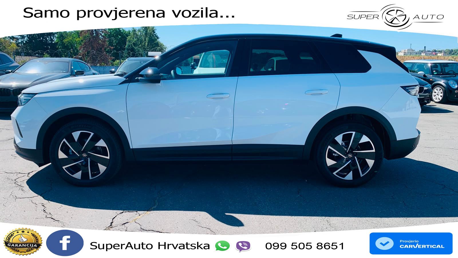 Opel Grandland 1.2 Turbo (145 KS) Hybrid eDCT GS LED+GR SJED+ACC