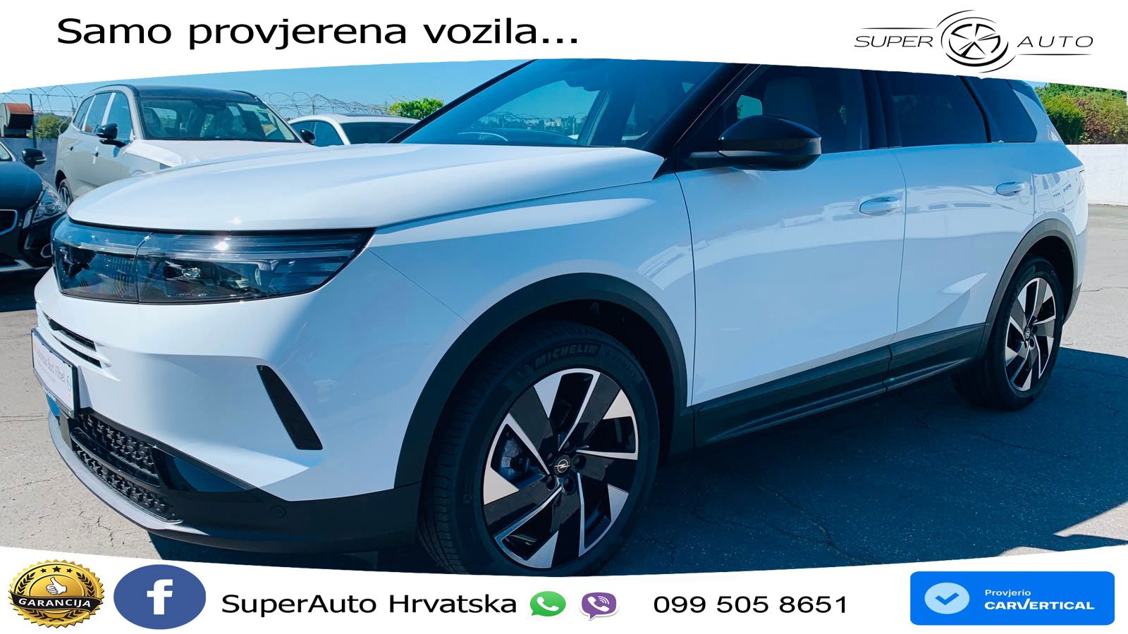 Opel Grandland 1.2 Turbo (145 KS) Hybrid eDCT GS LED+GR SJED+ACC
