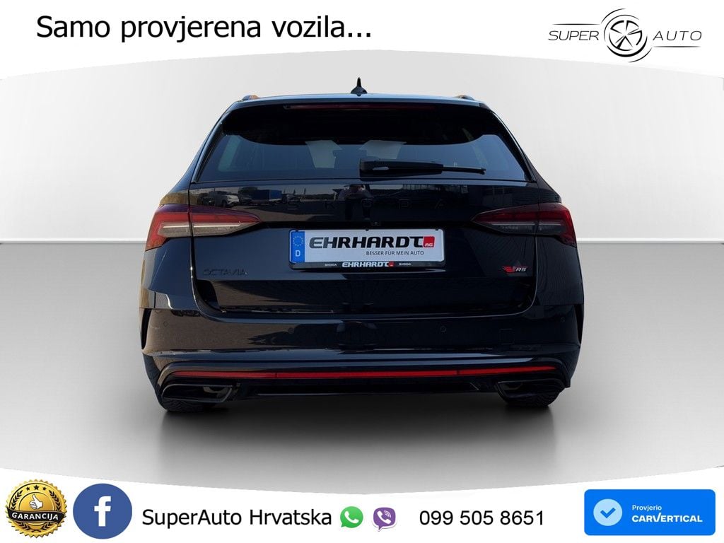 Škoda Octavia Combi RS 2.0 TSI (265 KS) DSG LED+GR SJED+ACC