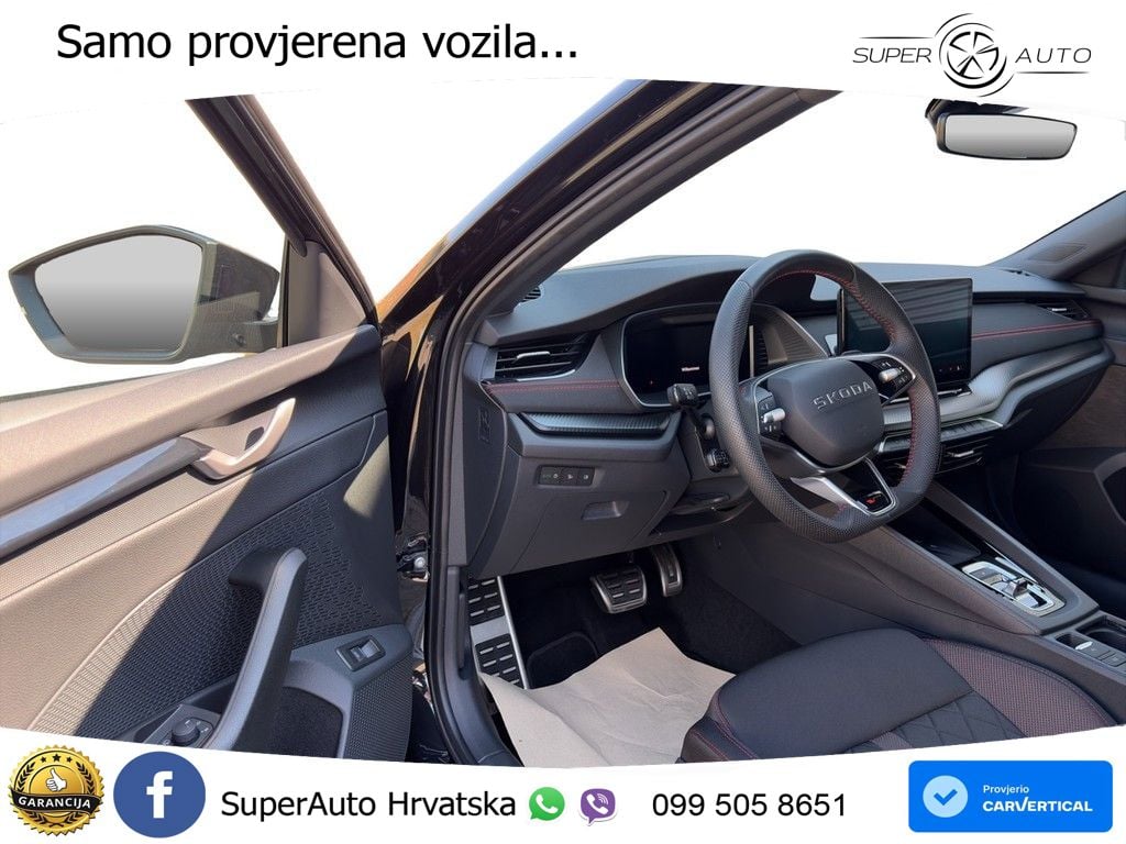 Škoda Octavia Combi RS 2.0 TSI (265 KS) DSG LED+GR SJED+ACC