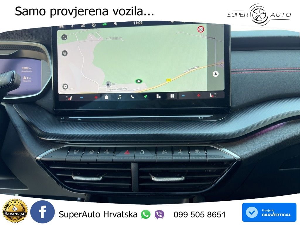 Škoda Octavia Combi RS 2.0 TSI (265 KS) DSG LED+GR SJED+ACC