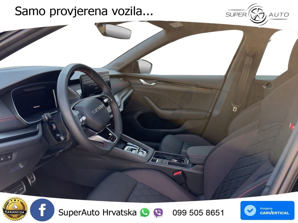 Škoda Octavia Combi RS 2.0 TSI (265 KS) DSG LED+GR SJED+ACC