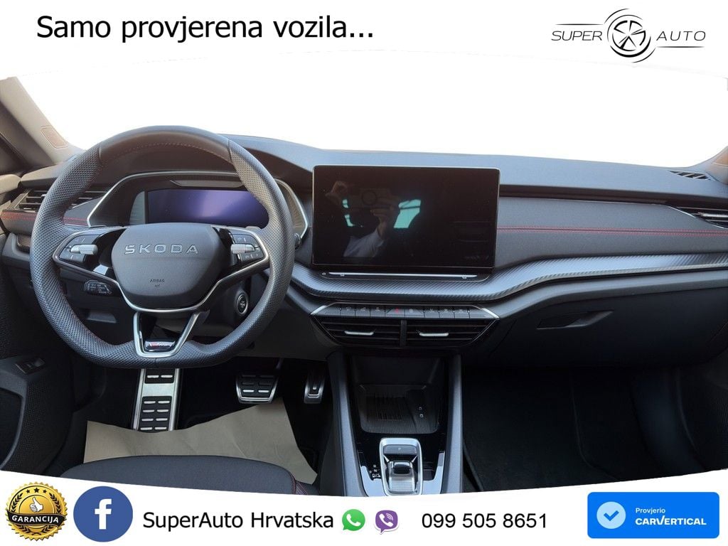 Škoda Octavia Combi RS 2.0 TSI (265 KS) DSG LED+GR SJED+ACC