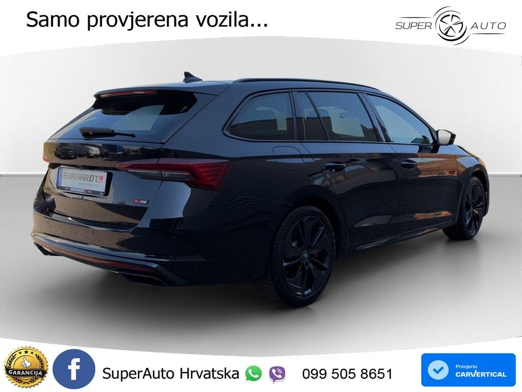 Škoda Octavia Combi RS 2.0 TSI (265 KS) DSG LED+GR SJED+ACC