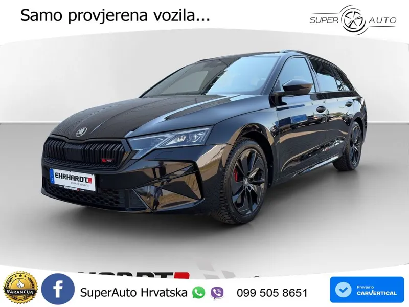 Škoda Octavia Combi RS 2.0 TSI (265 KS) DSG LED+GR SJED+ACC
