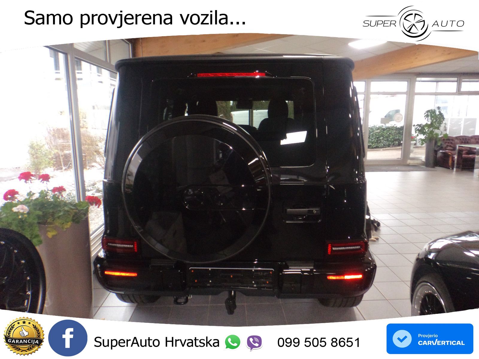 Mercedes AMG G 63 Long V8 (585 KS) 4MATIC 9G-TRONIC AMG SPEEDSHIFT TCT LED+GR SJED+ACC