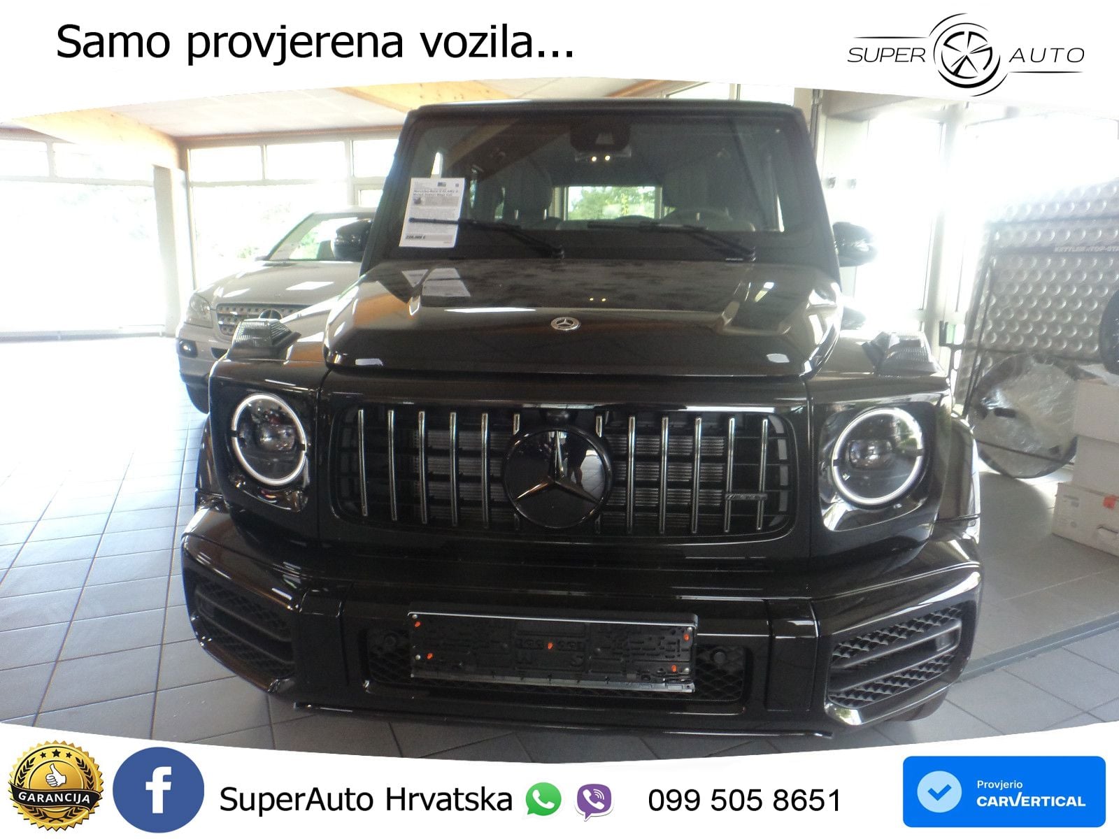 Mercedes AMG G 63 Long V8 (585 KS) 4MATIC 9G-TRONIC AMG SPEEDSHIFT TCT LED+GR SJED+ACC