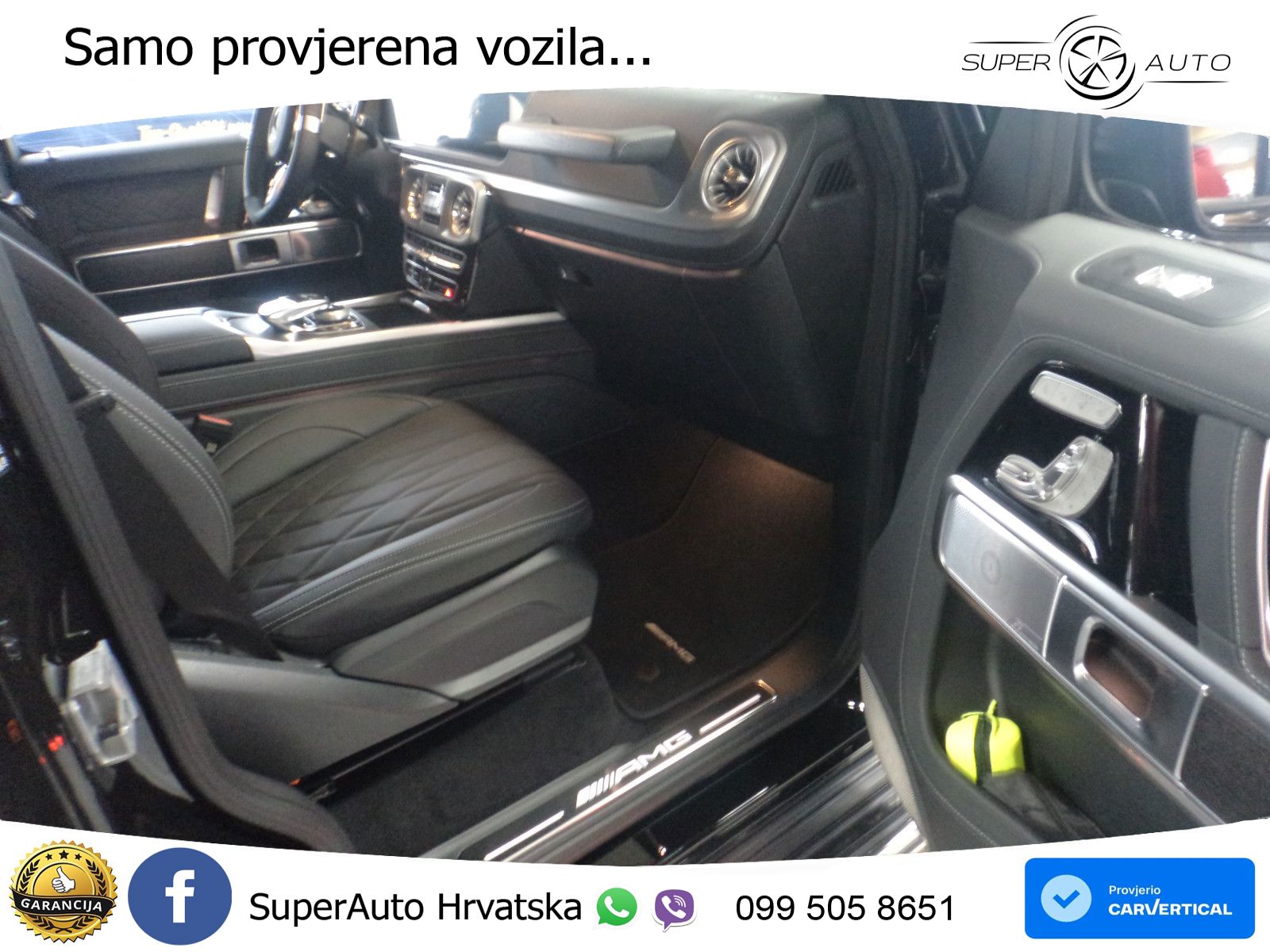 Mercedes AMG G 63 Long V8 (585 KS) 4MATIC 9G-TRONIC AMG SPEEDSHIFT TCT LED+GR SJED+ACC