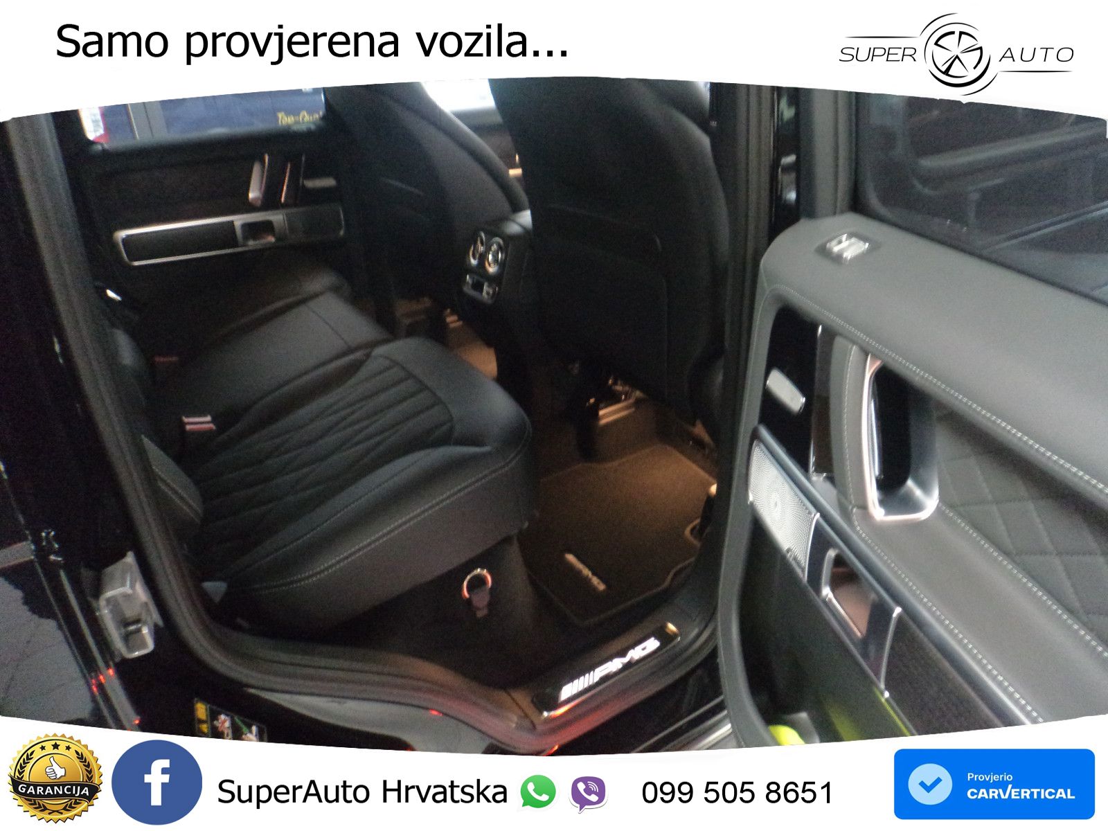 Mercedes AMG G 63 Long V8 (585 KS) 4MATIC 9G-TRONIC AMG SPEEDSHIFT TCT LED+GR SJED+ACC