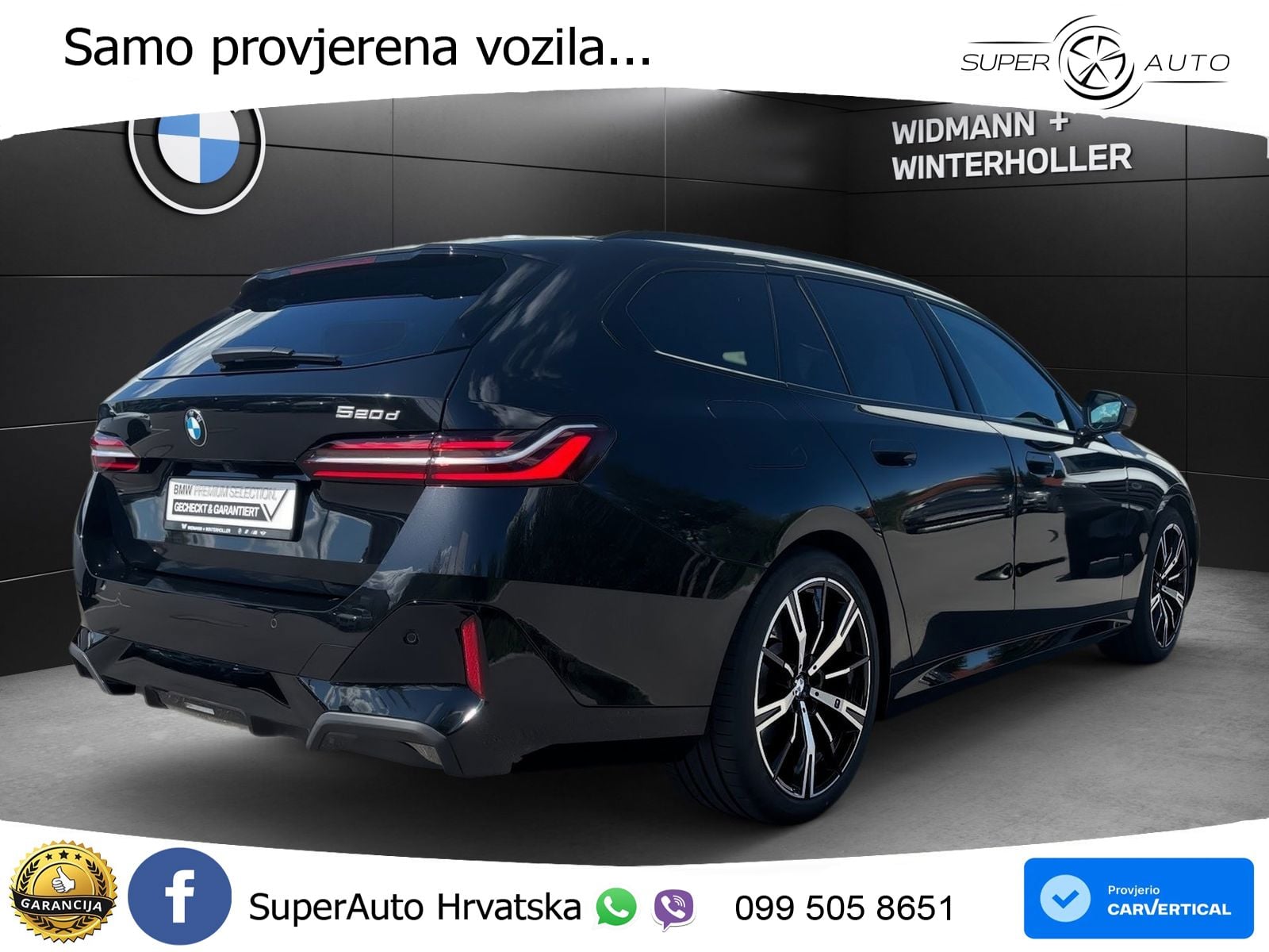 BMW 520d Touring (197 KS) Steptronic M Sport LED+GR SJED+ACC
