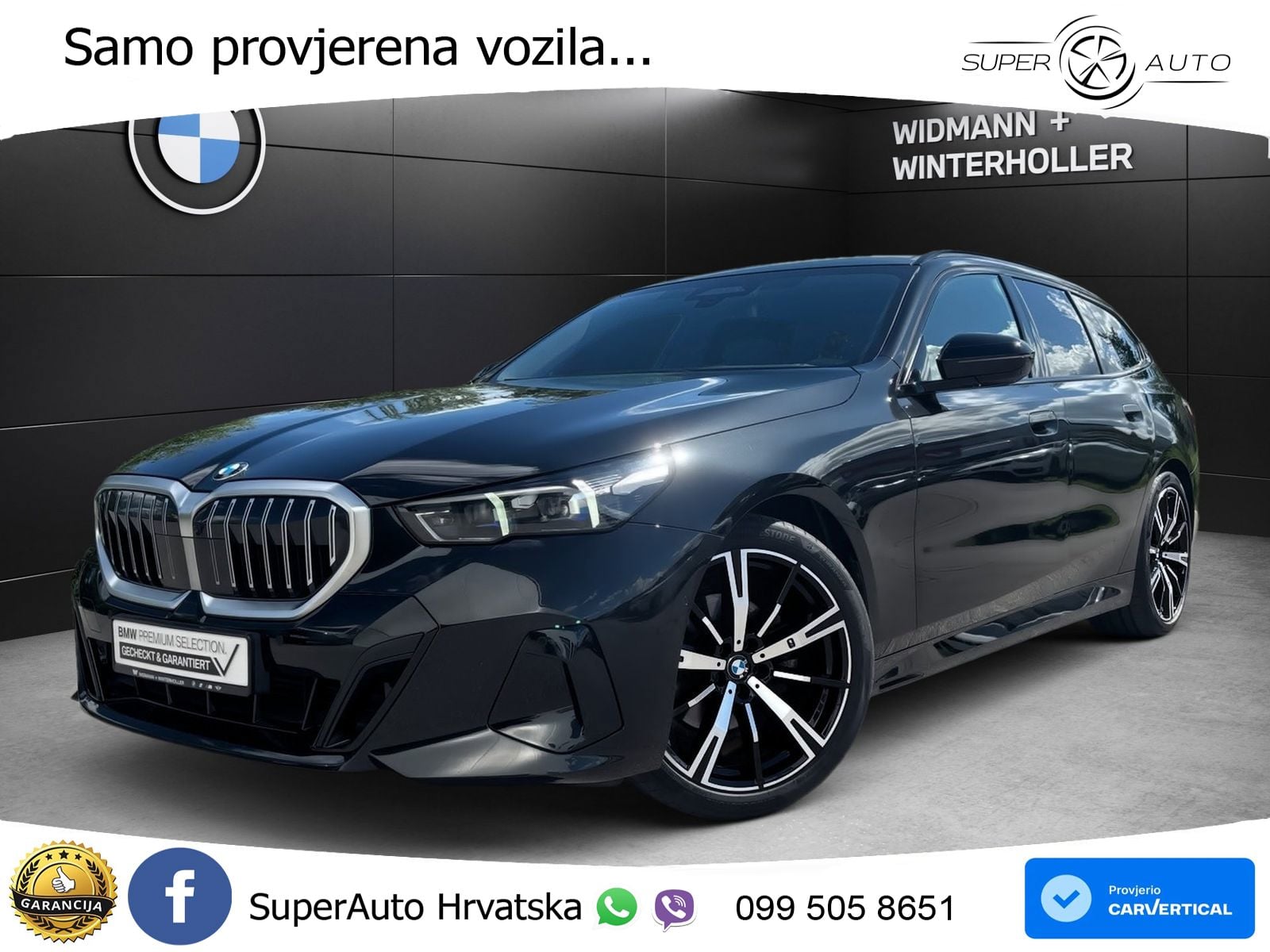 BMW 520d Touring (197 KS) Steptronic M Sport LED+GR SJED+ACC