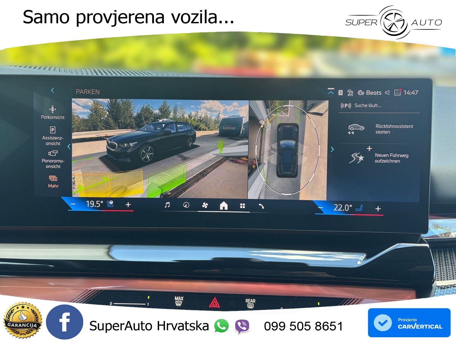 BMW 520d Touring (197 KS) Steptronic M Sport LED+GR SJED+ACC