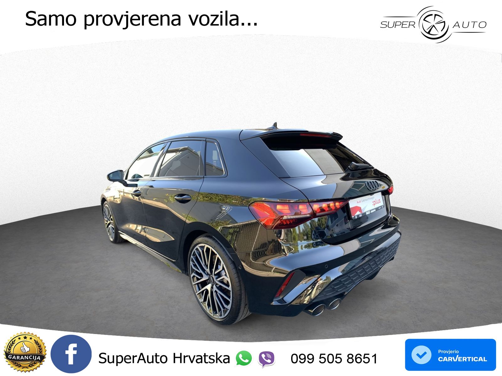 Audi S3 2.0 TFSI (333 KS) quattro S tronic LED+GR SJED+ACC