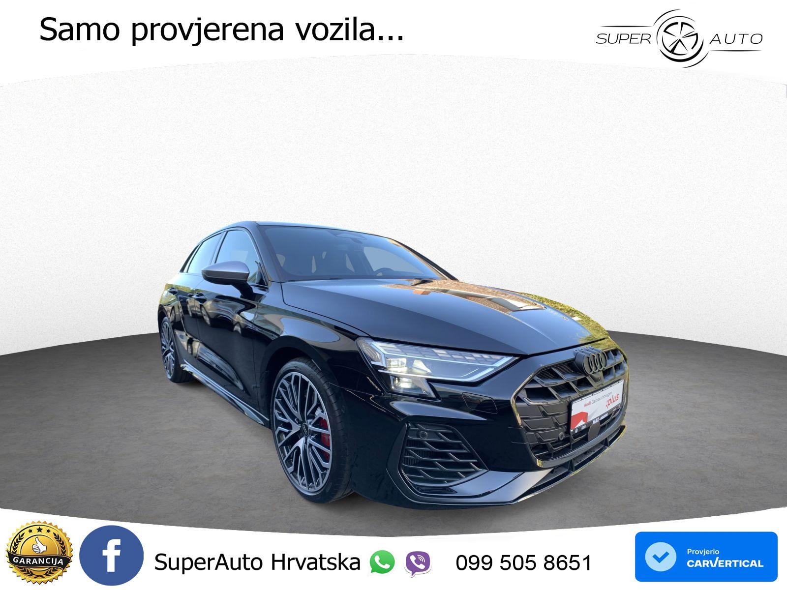 Audi S3 2.0 TFSI (333 KS) quattro S tronic LED+GR SJED+ACC
