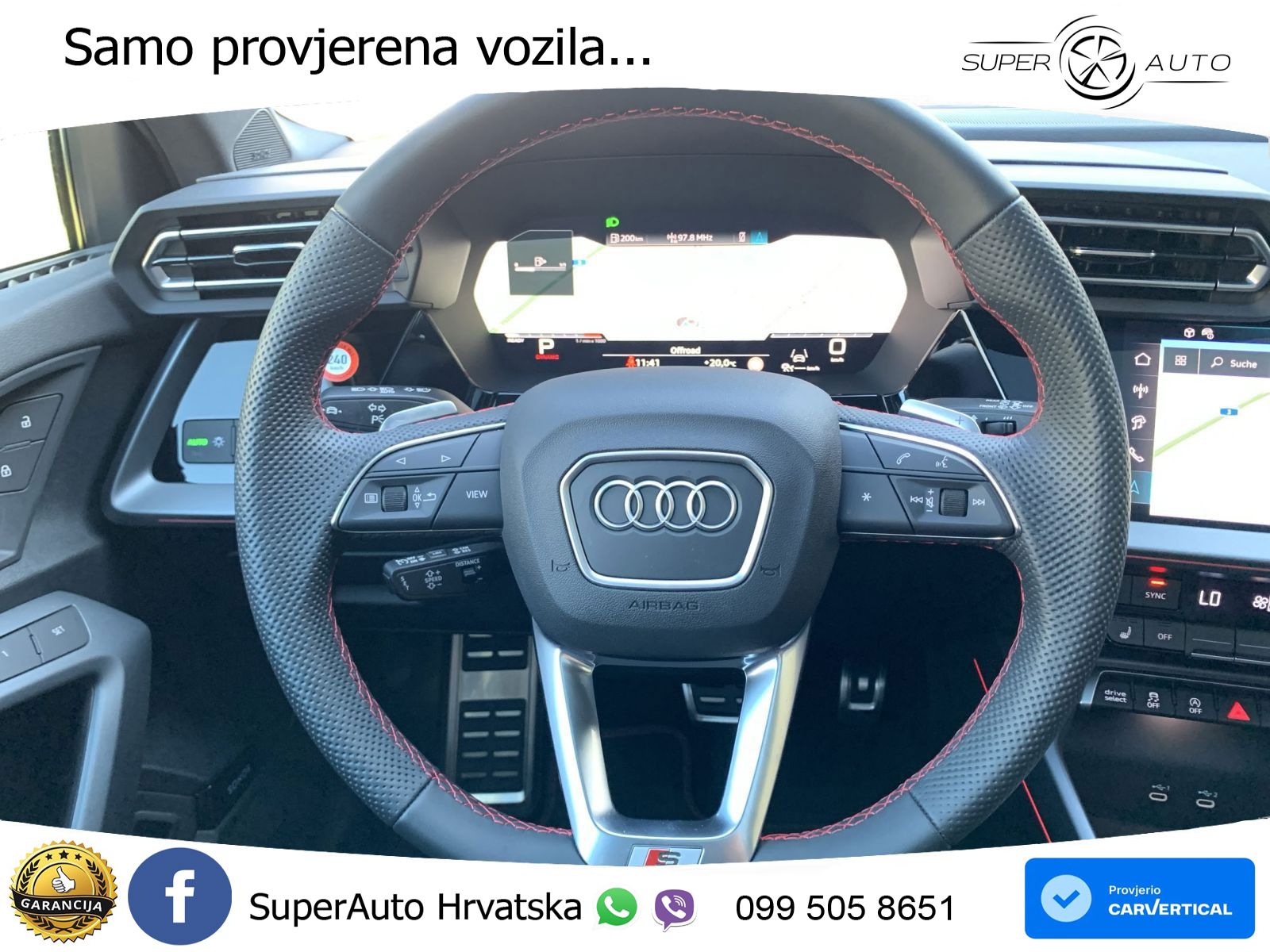 Audi S3 2.0 TFSI (333 KS) quattro S tronic LED+GR SJED+ACC
