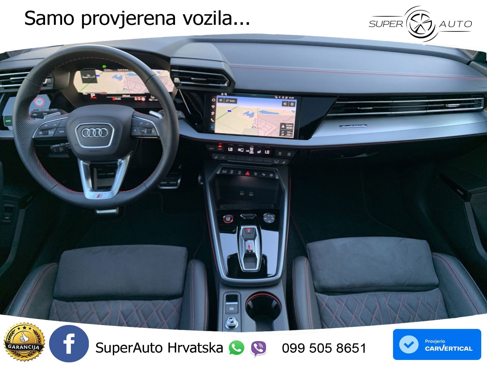Audi S3 2.0 TFSI (333 KS) quattro S tronic LED+GR SJED+ACC
