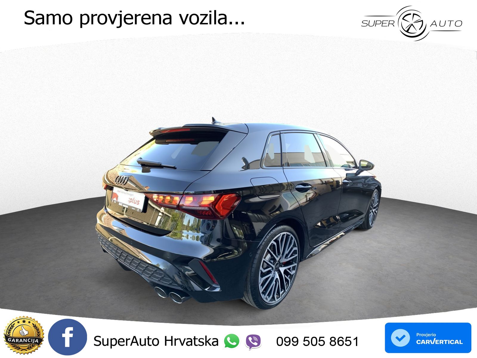 Audi S3 2.0 TFSI (333 KS) quattro S tronic LED+GR SJED+ACC