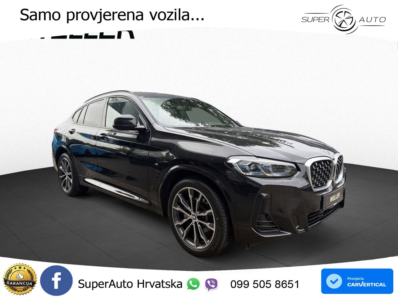 BMW X4 30d (286 KS) xDrive Steptronic M Sport LED+GR SJED+ACC