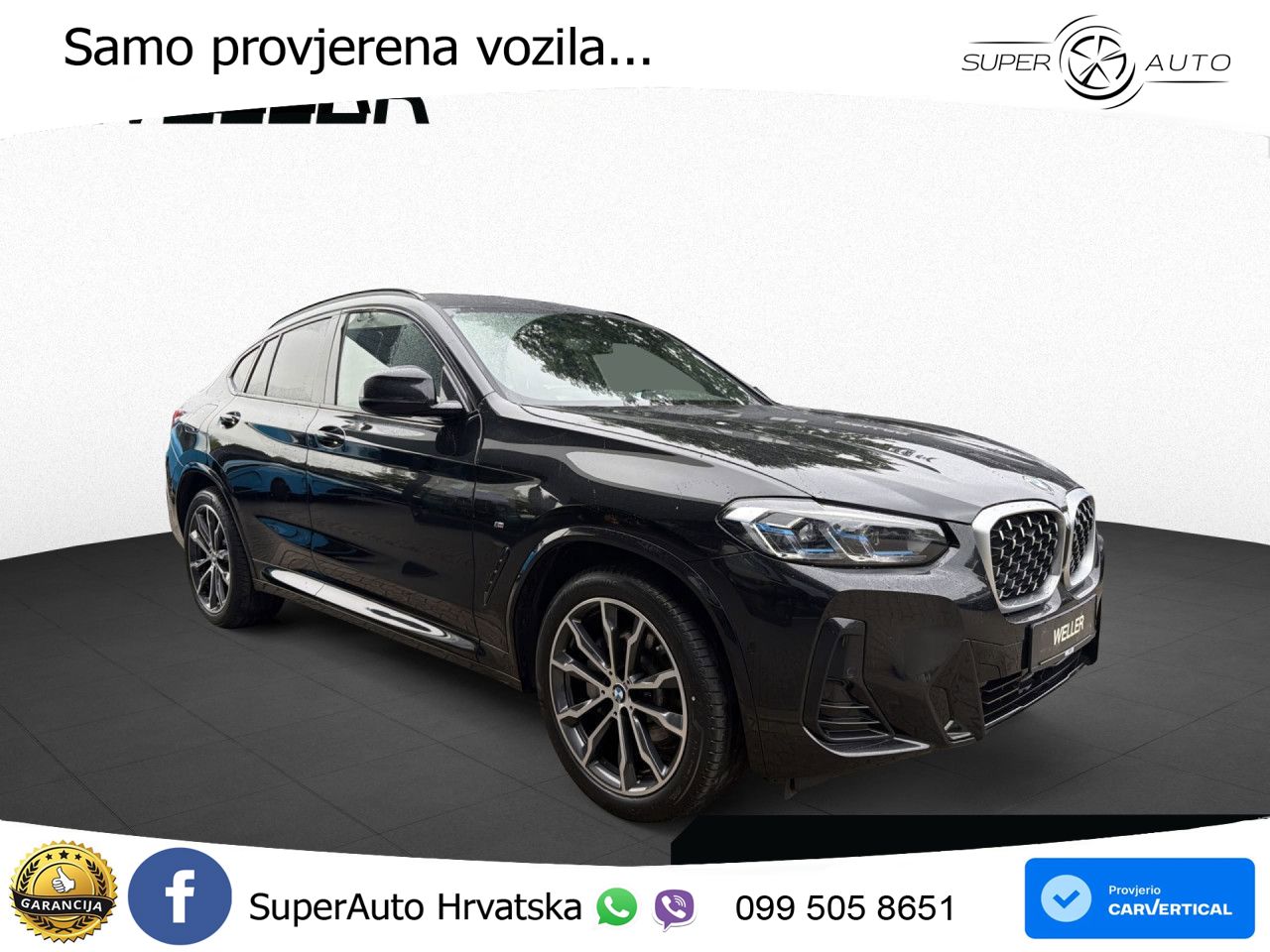 BMW X4 30d (286 KS) xDrive Steptronic M Sport LED+GR SJED+ACC
