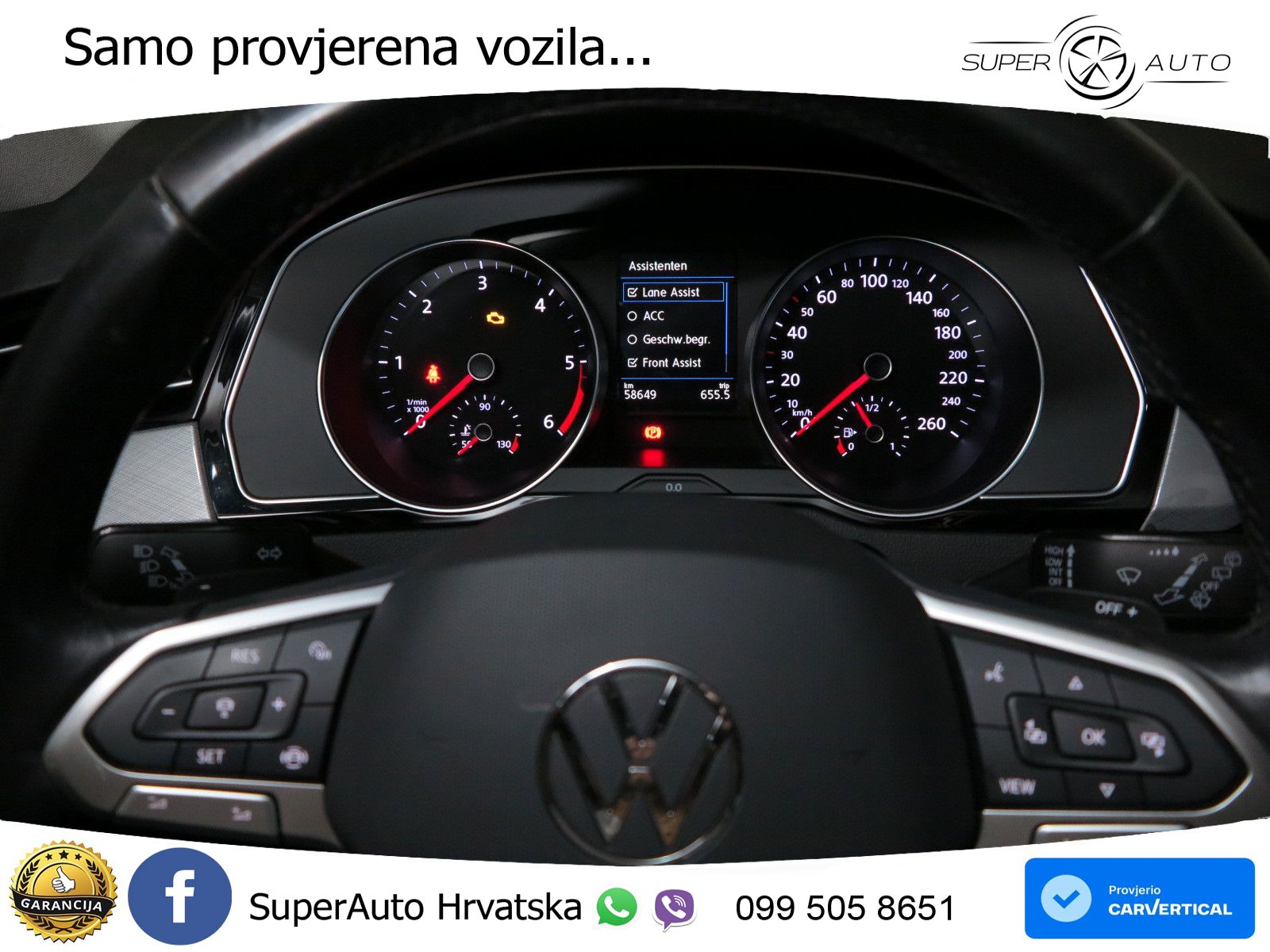Volkswagen Passat Variant 2.0 TDI (150 KS) DSG Business LED+GR SJED+ACC