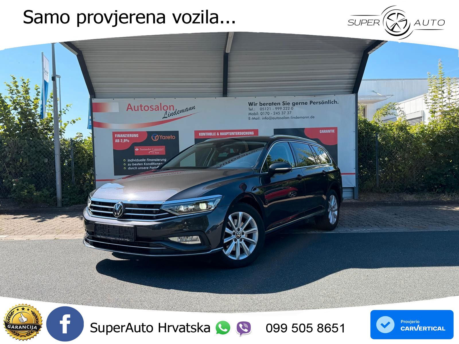 Volkswagen Passat Variant 2.0 TDI (150 KS) DSG Highline LED+GR SJED+ACC