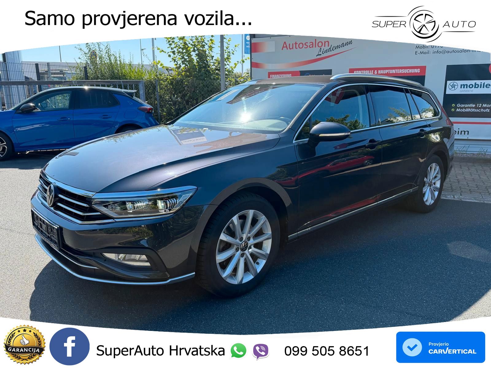Volkswagen Passat Variant 2.0 TDI (150 KS) DSG Highline LED+GR SJED+ACC