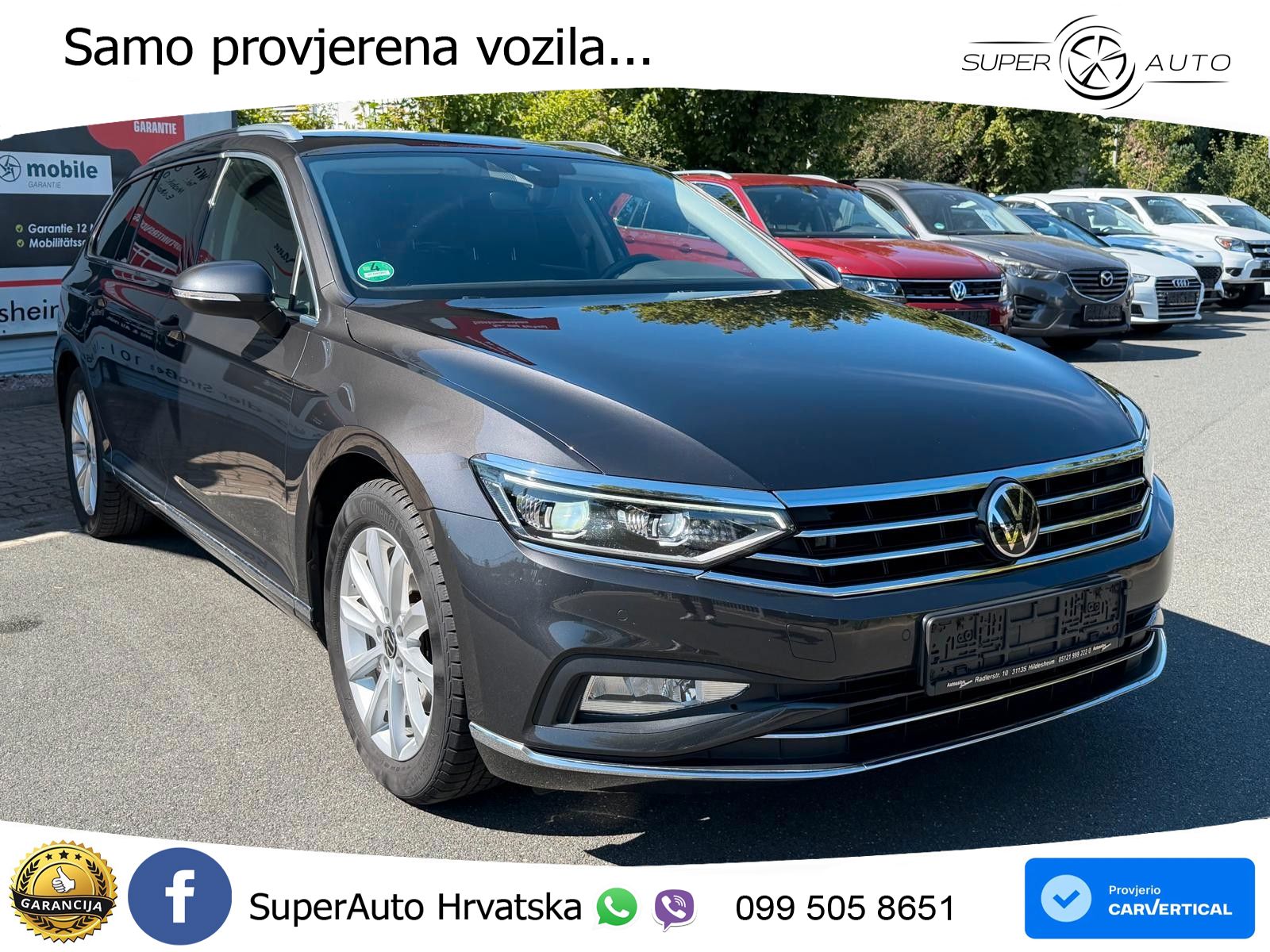 Volkswagen Passat Variant 2.0 TDI (150 KS) DSG Highline LED+GR SJED+ACC