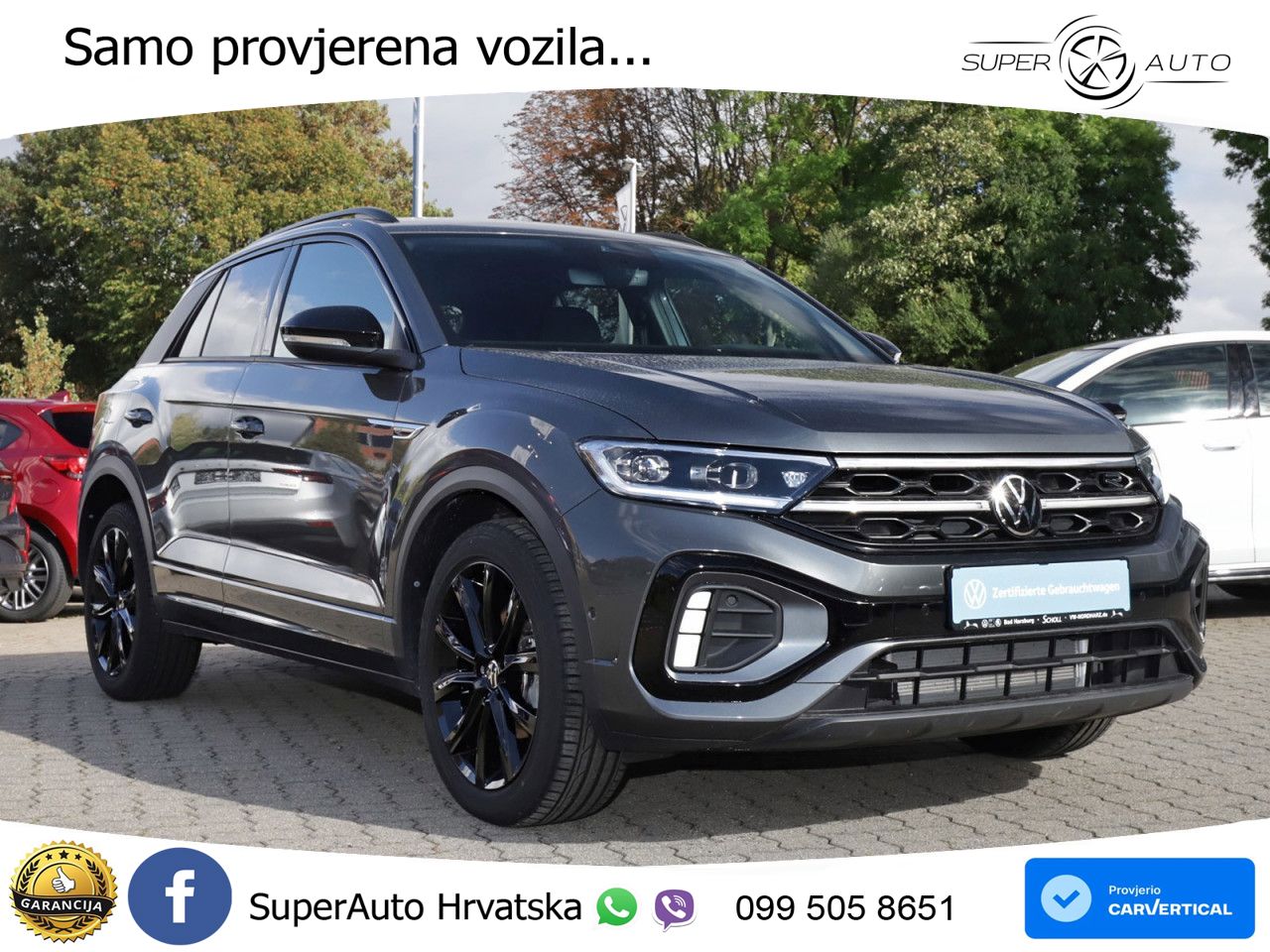 Volkswagen T-Roc 1.5 TSI (150 KS) DSG LED+GR SJED+ACC