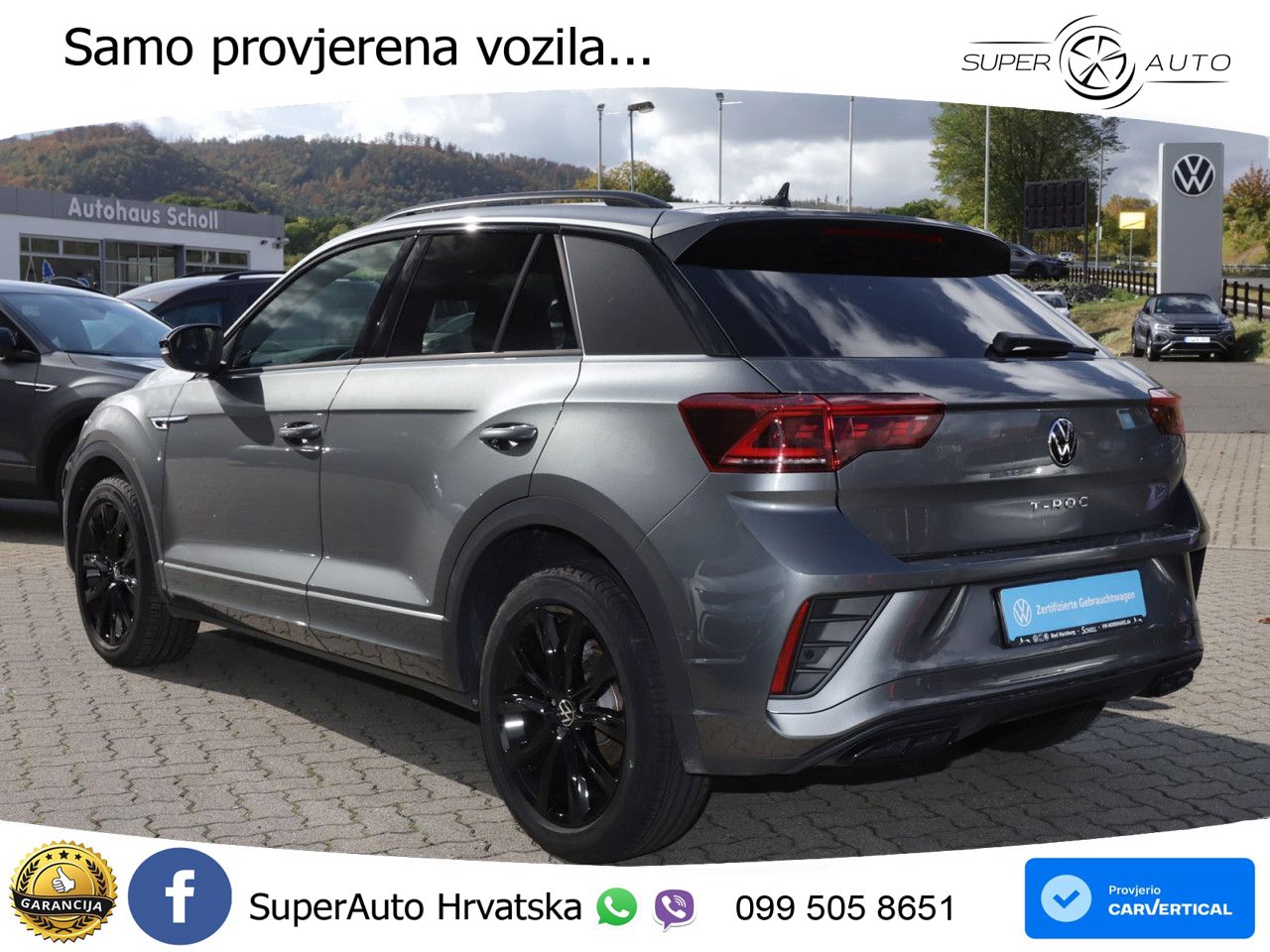 Volkswagen T-Roc 1.5 TSI (150 KS) DSG LED+GR SJED+ACC
