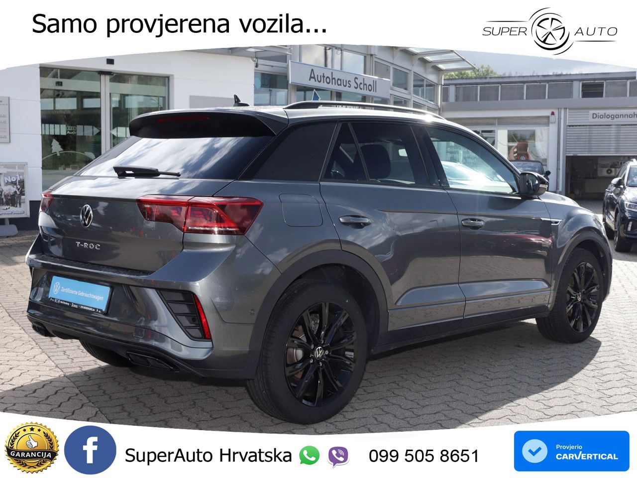 Volkswagen T-Roc 1.5 TSI (150 KS) DSG LED+GR SJED+ACC