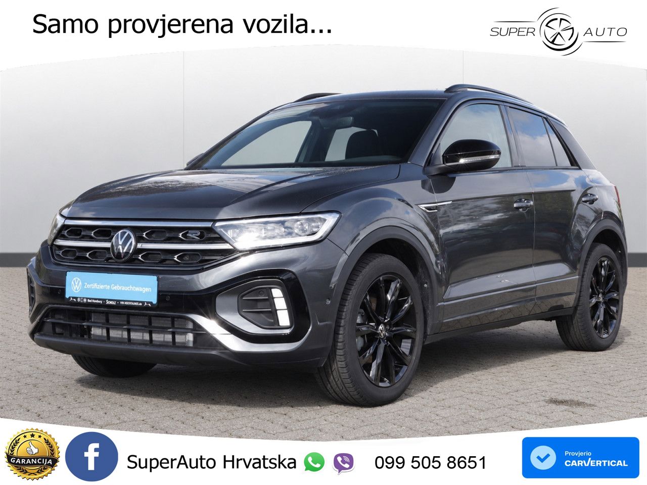 Volkswagen T-Roc 1.5 TSI (150 KS) DSG LED+GR SJED+ACC